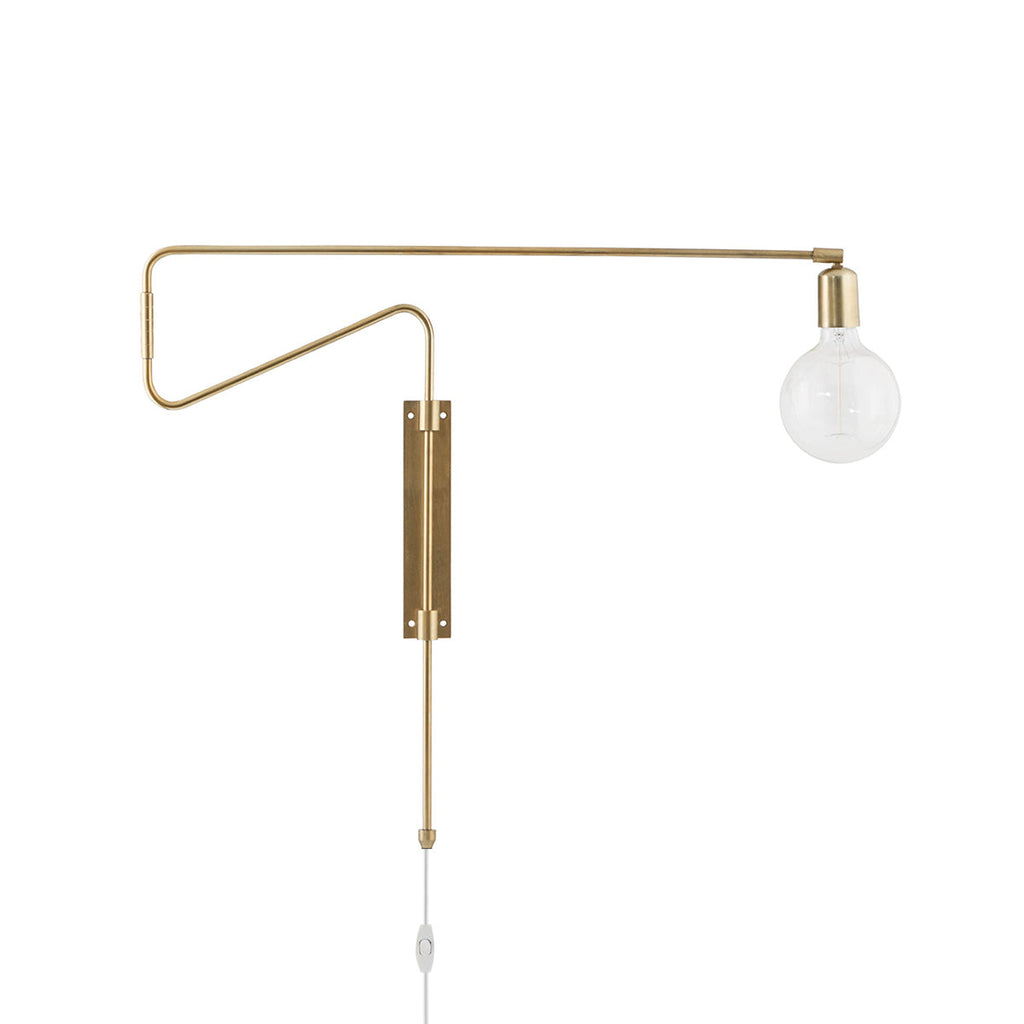 Articulated Swing-Arm Wall Light