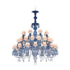 Belle de Nuit 40-Light Porcelain Chandelier