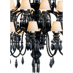 Belle de Nuit 40-Light Porcelain Chandelier / Multicolor