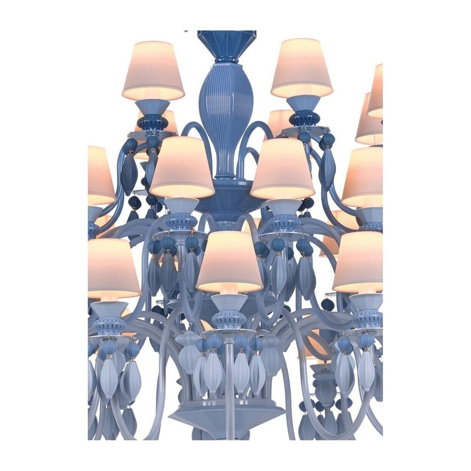 Belle de Nuit 40-Light Porcelain Chandelier