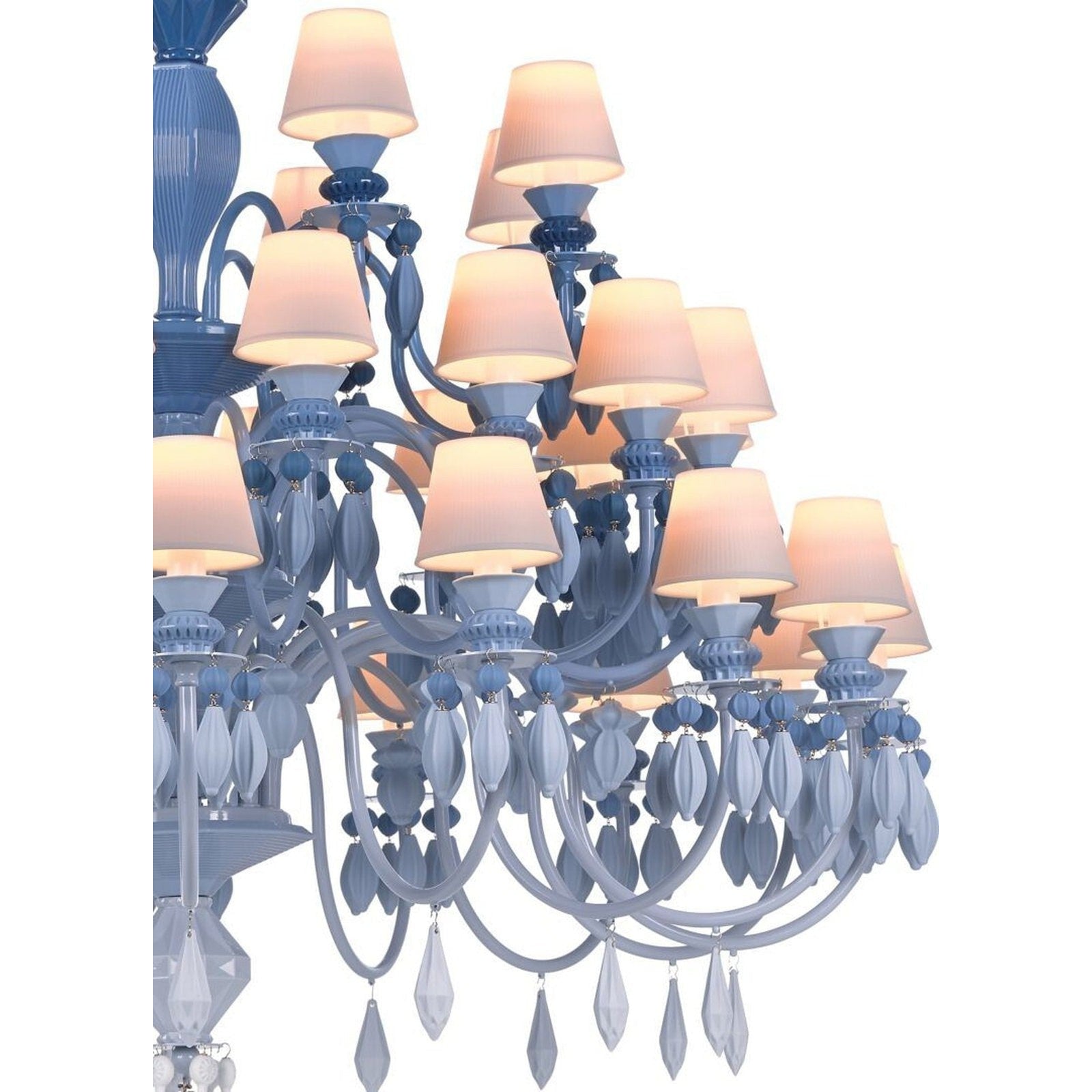 Belle de Nuit 40-Light Porcelain Chandelier