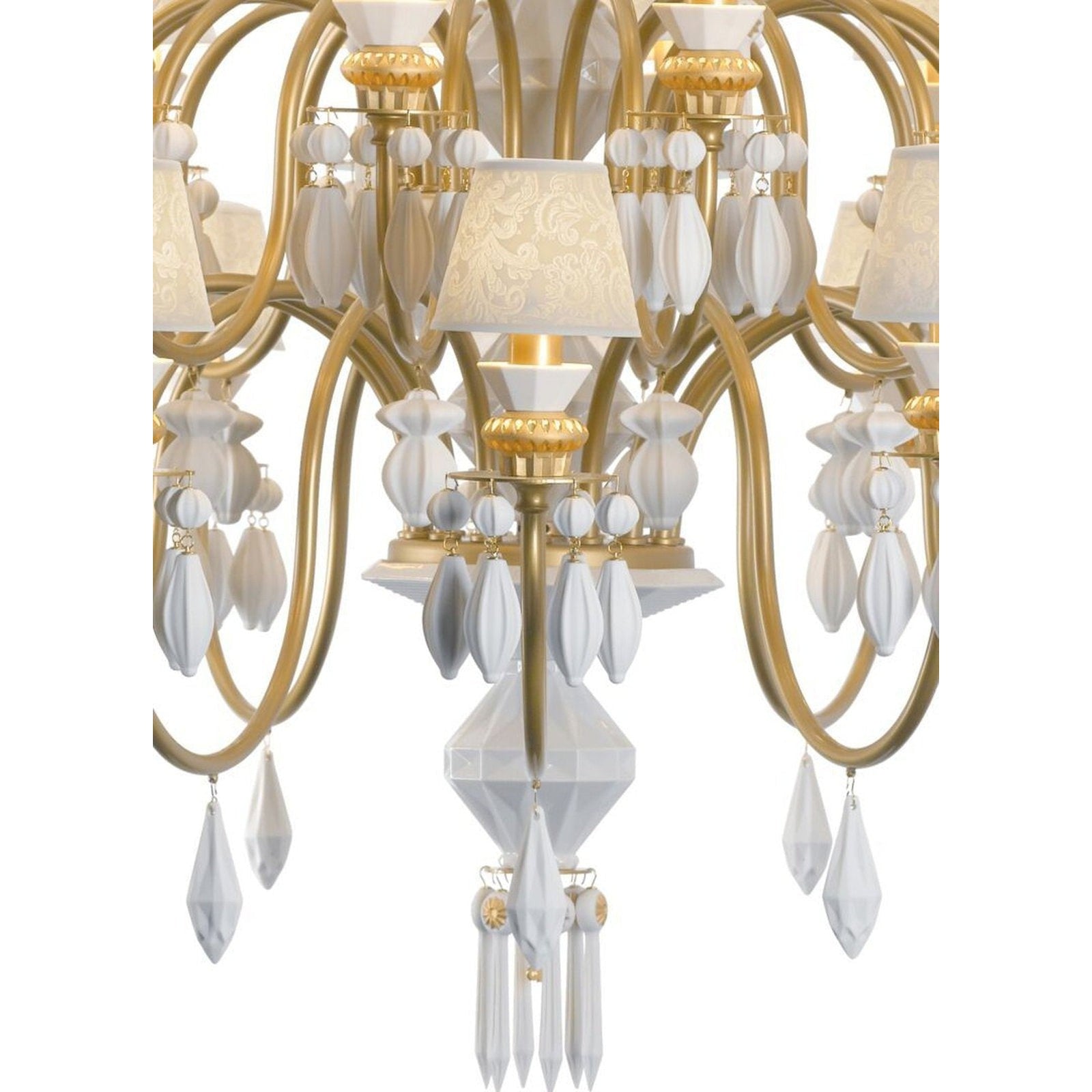 Belle de Nuit 40-Light Porcelain Chandelier