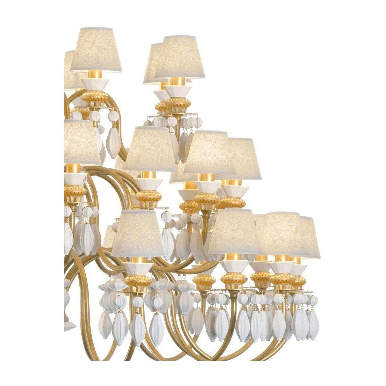 Belle de Nuit 40-Light Porcelain Chandelier