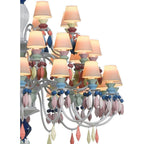 Belle de Nuit 40-Light Porcelain Chandelier