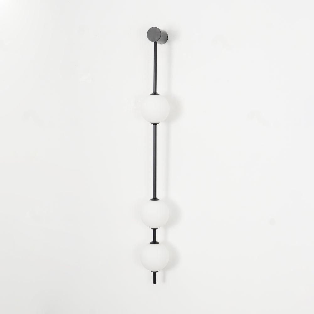 Cascading Globe LED Wall Light