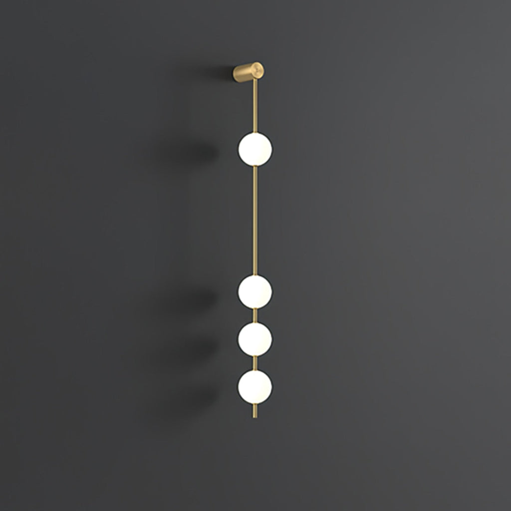 Cascading Globe LED Wall Light