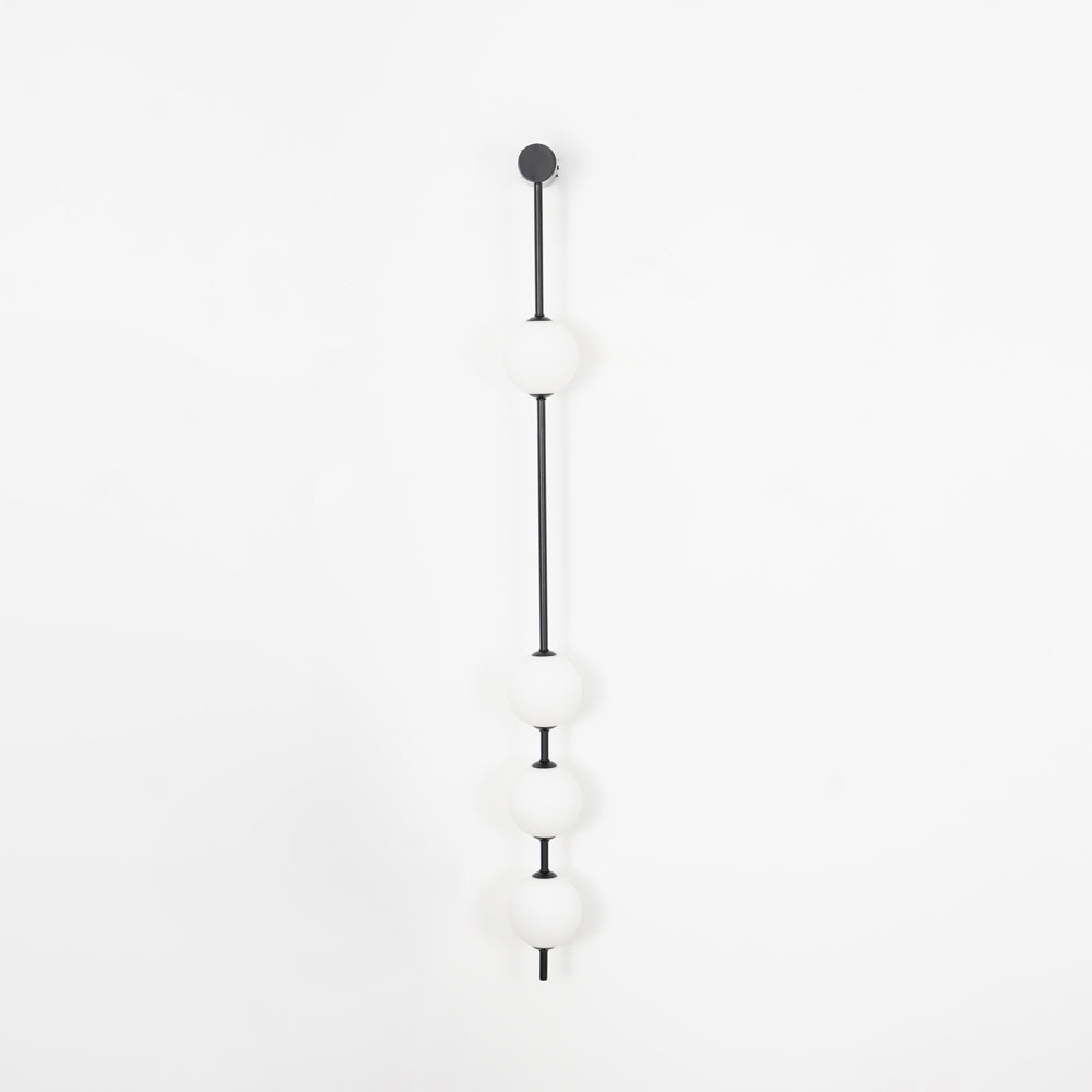 Cascading Globe LED Wall Light