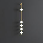 Cascading Globe LED Wall Light