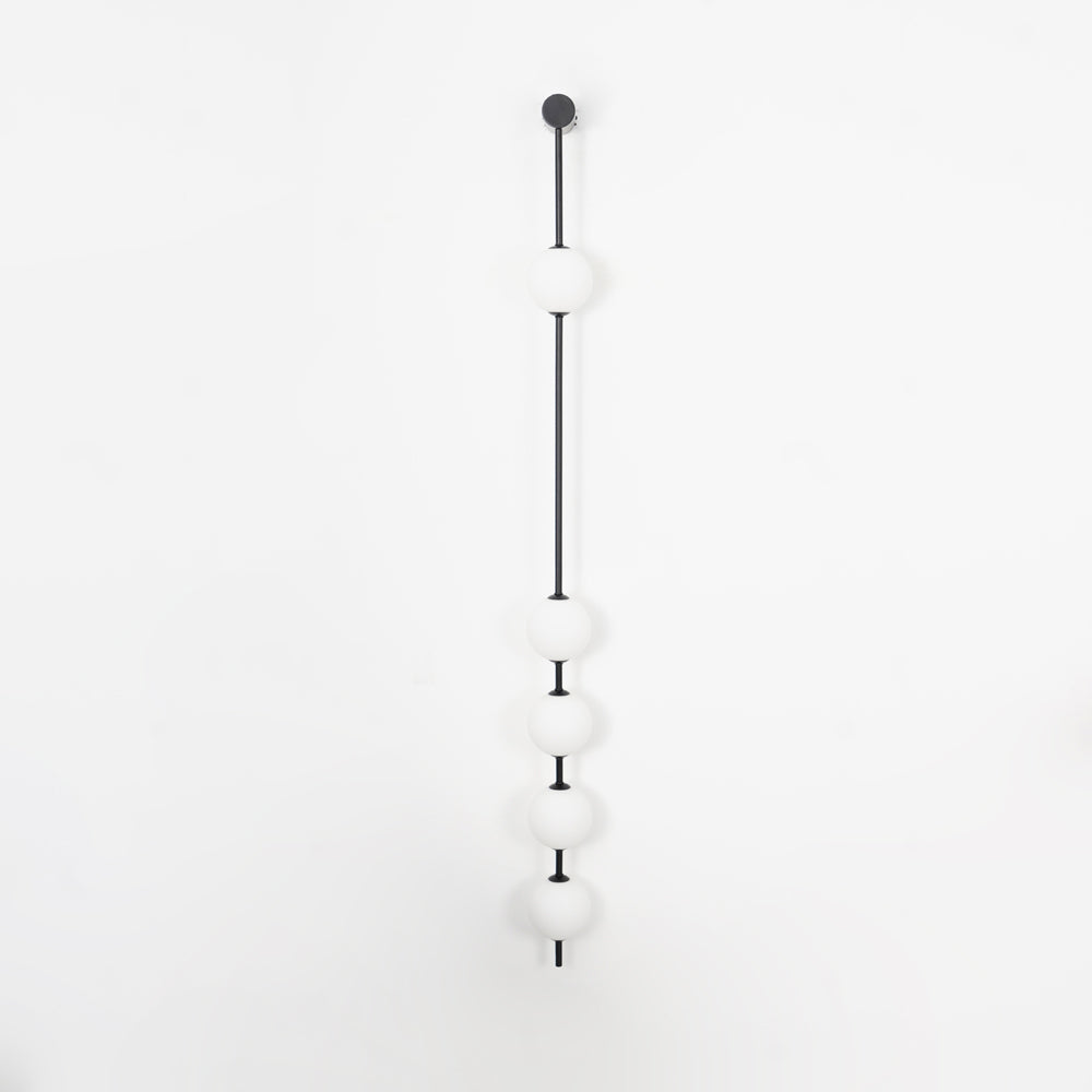 Cascading Globe LED Wall Light