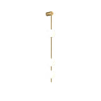 Cascading Globe LED Wall Light / 5 Lamps Set of 2 / Brass & Glass ball / Warm White