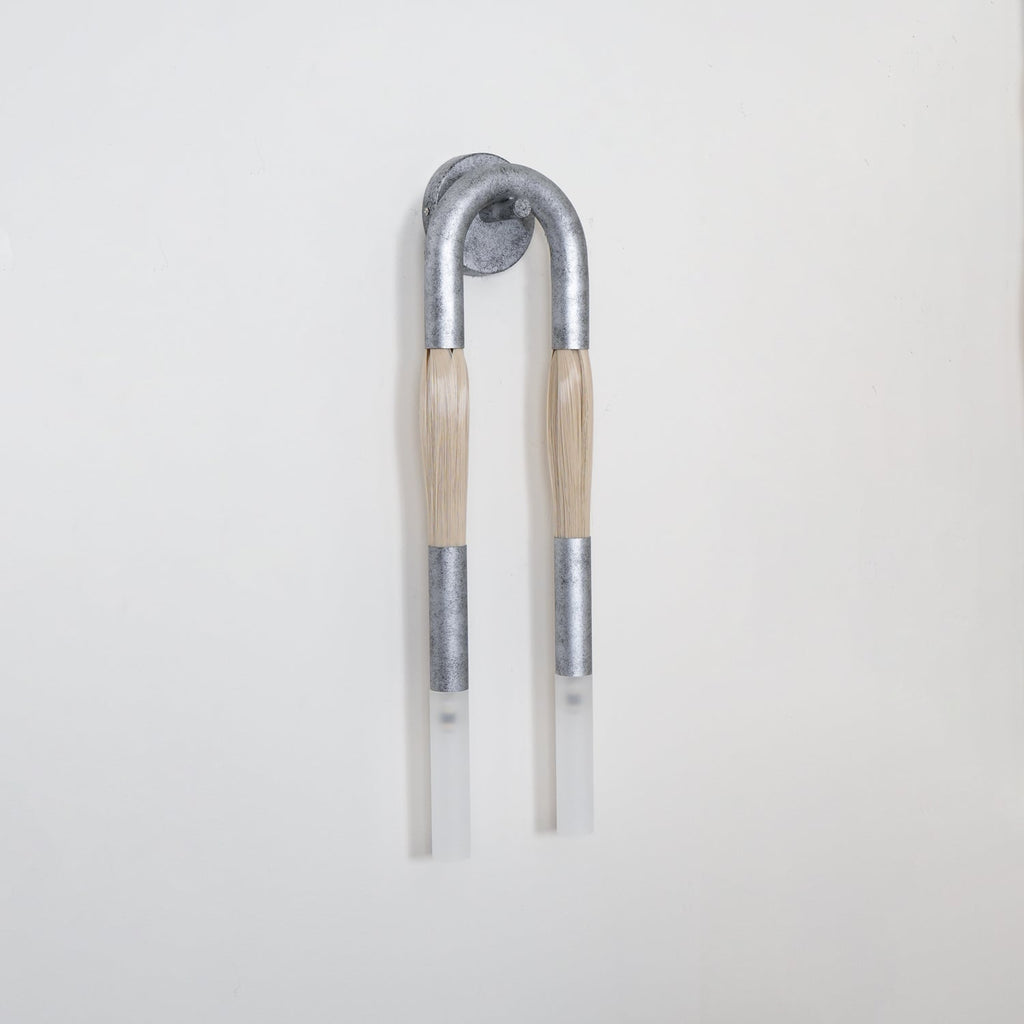 Cascading Tassel and Glass Wall Light