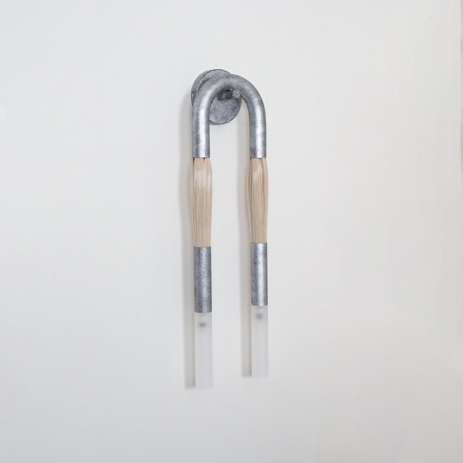 Cascading Tassel and Glass Wall Light