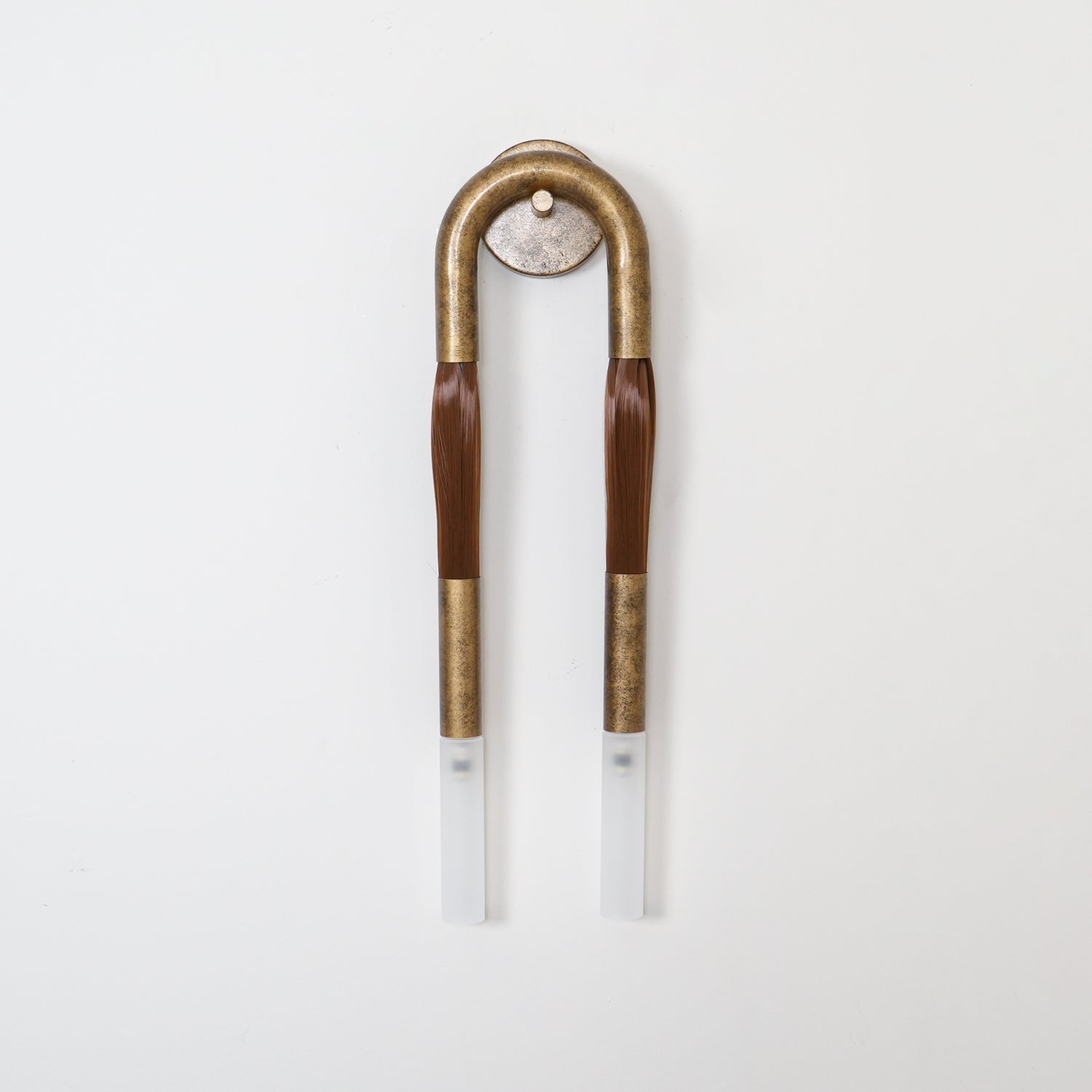 Cascading Tassel and Glass Wall Light
