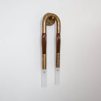 Cascading Tassel and Glass Wall Light