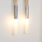 Cascading Tassel and Glass Wall Light
