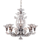 Crystal Bloom Heirloom Gold Chandelier