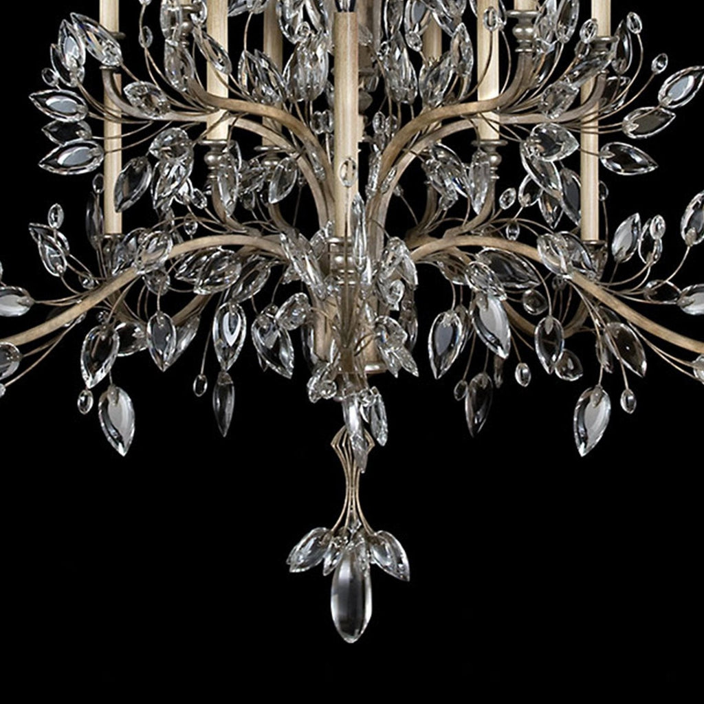 Crystal Laurel 75-Inch Round Chandelier