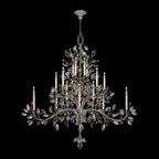 Crystal Laurel 75-Inch Round Chandelier