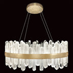 Crystal Spire 30.5-Inch LED Pendant