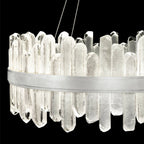 Crystal Spire 30.5-Inch LED Pendant