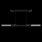 Dual-Illuminated 62-Inch Linear Pendant / Bronze / Brass / No Skin