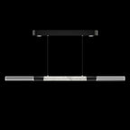 Dual-Illuminated 62-Inch Linear Pendant / Bronze / Nickel / Charcoal
