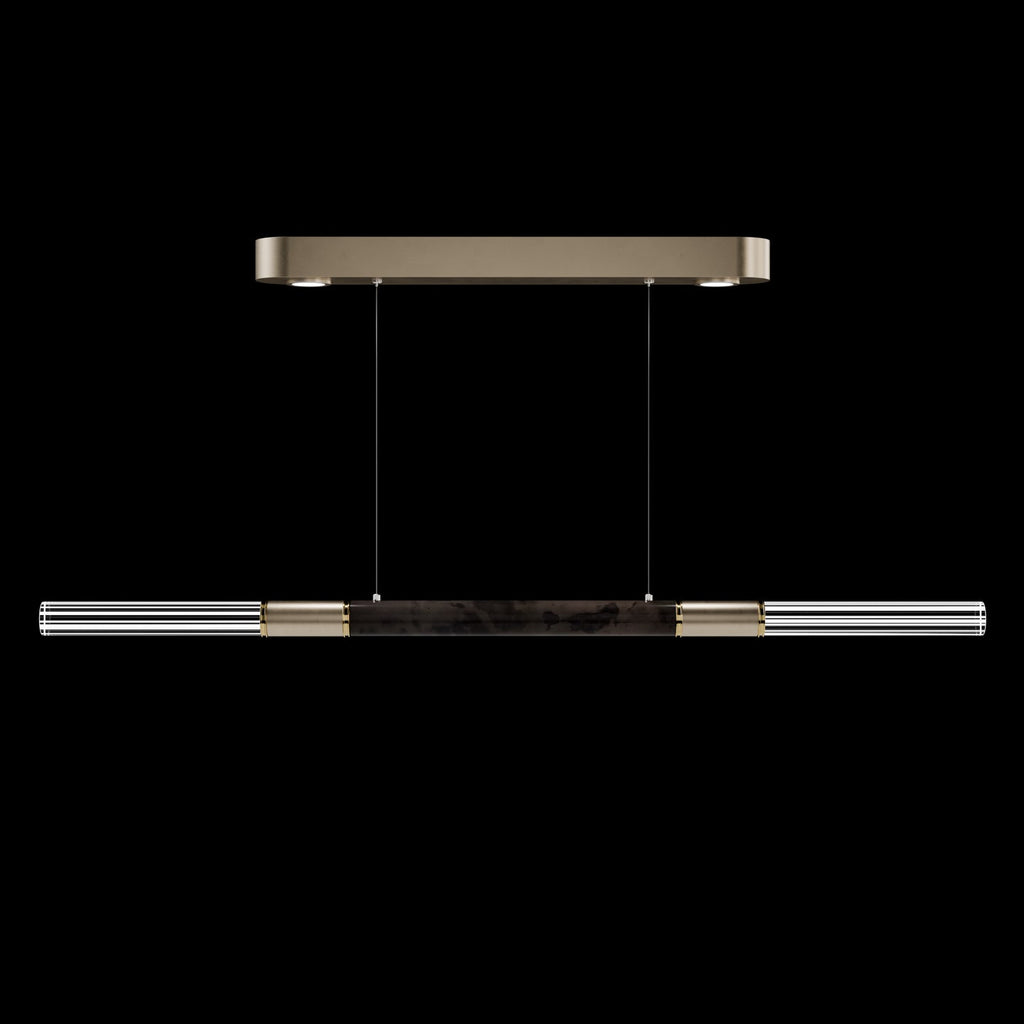 Dual-Illuminated 62-Inch Linear Pendant