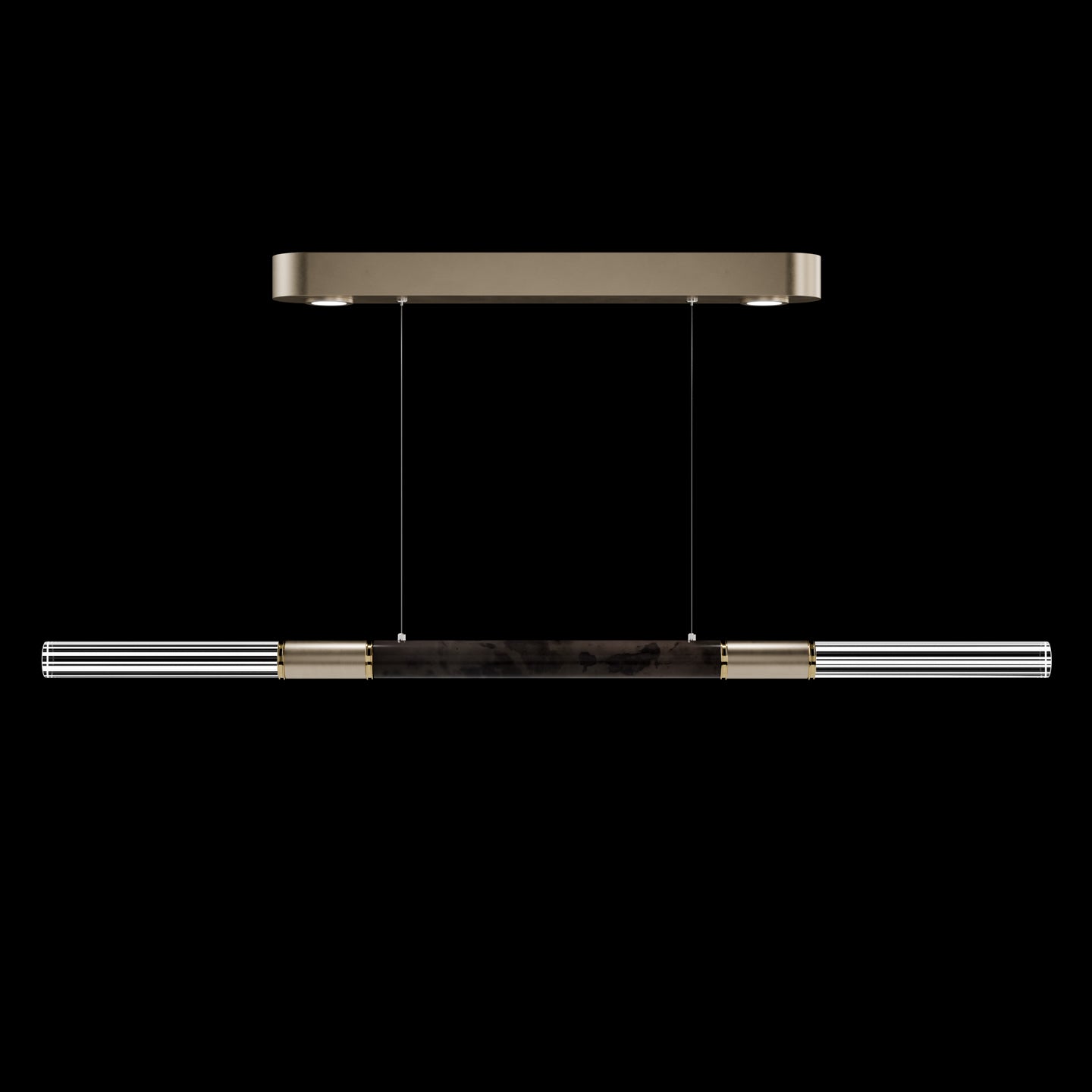 Dual-Illuminated 62-Inch Linear Pendant