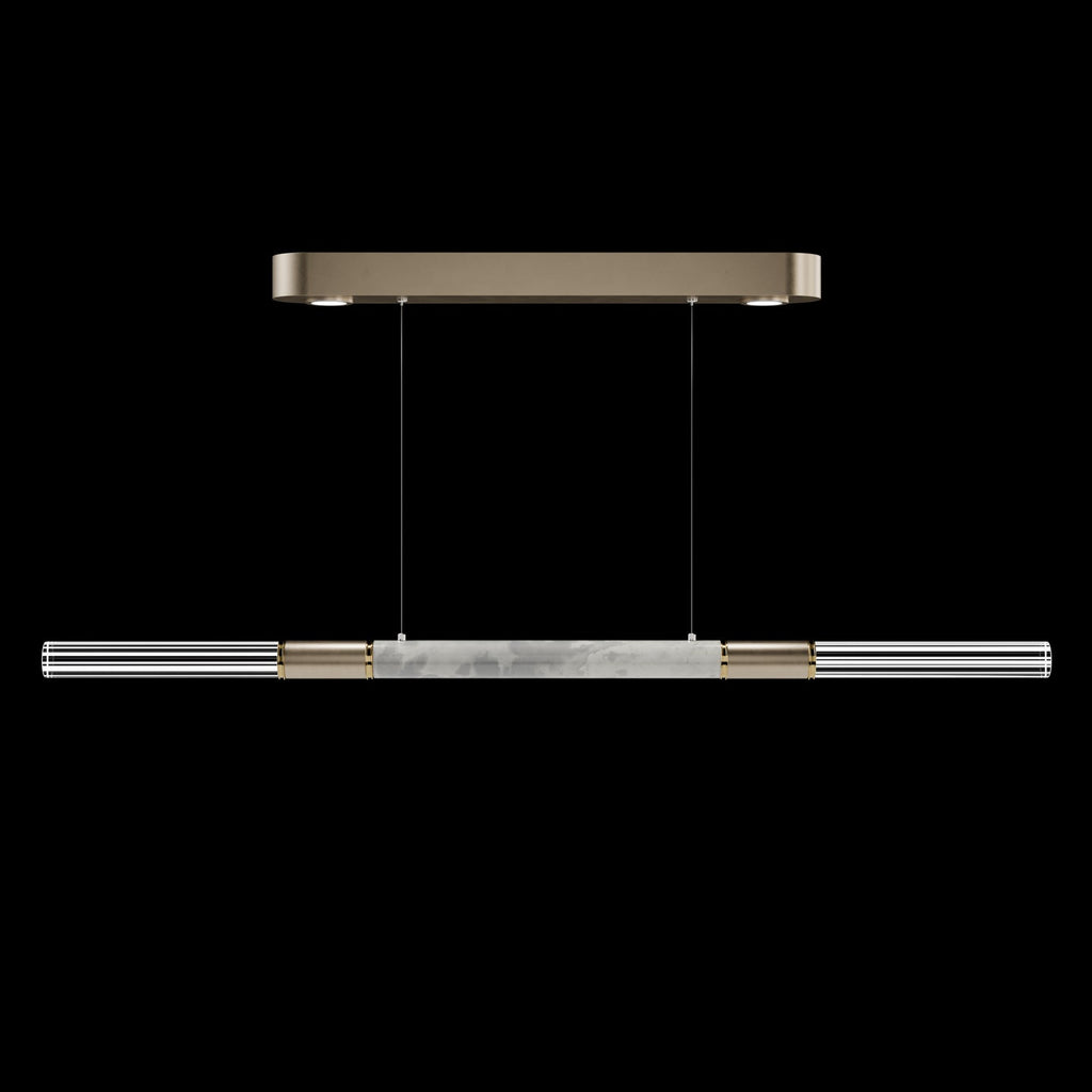 Dual-Illuminated 62-Inch Linear Pendant