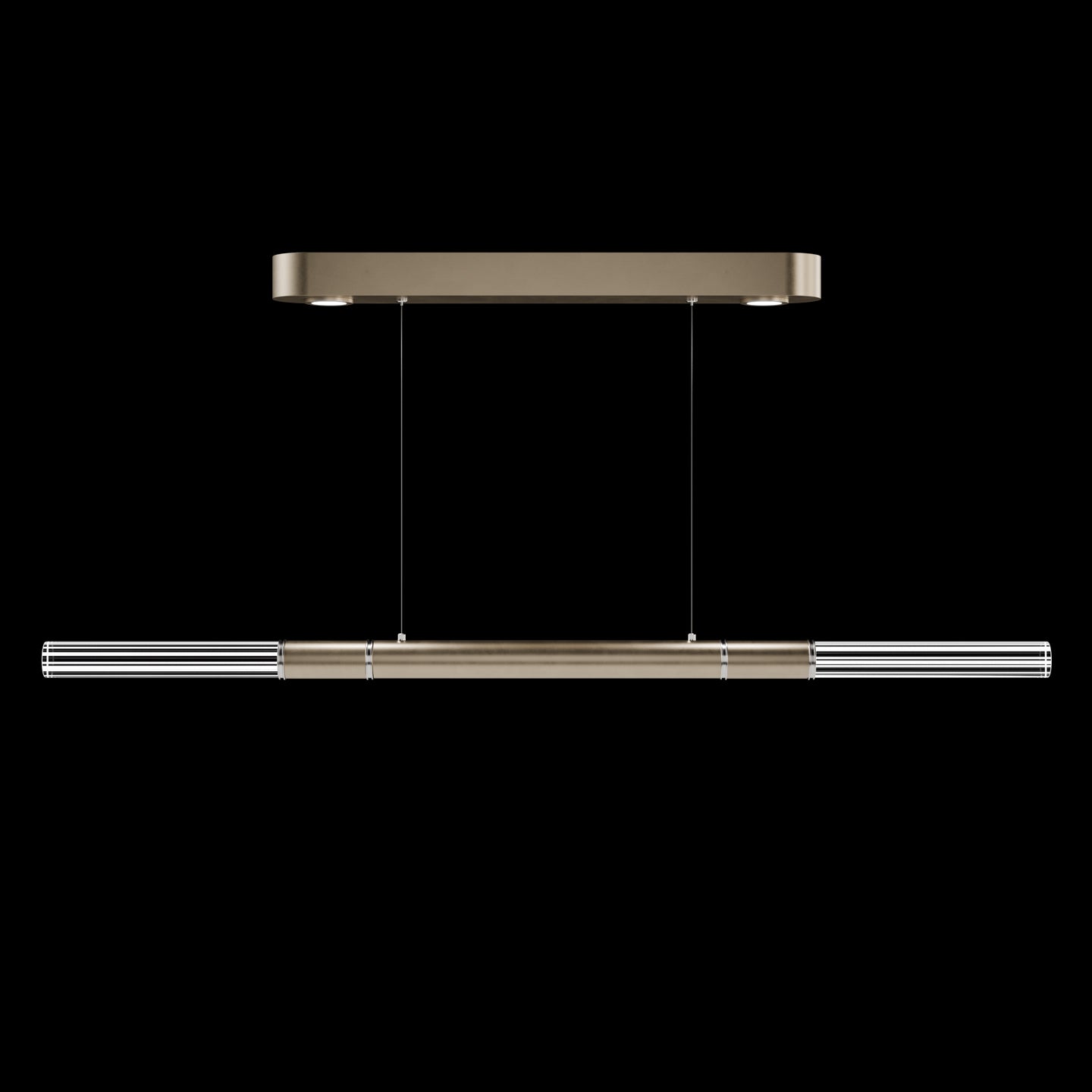 Dual-Illuminated 62-Inch Linear Pendant