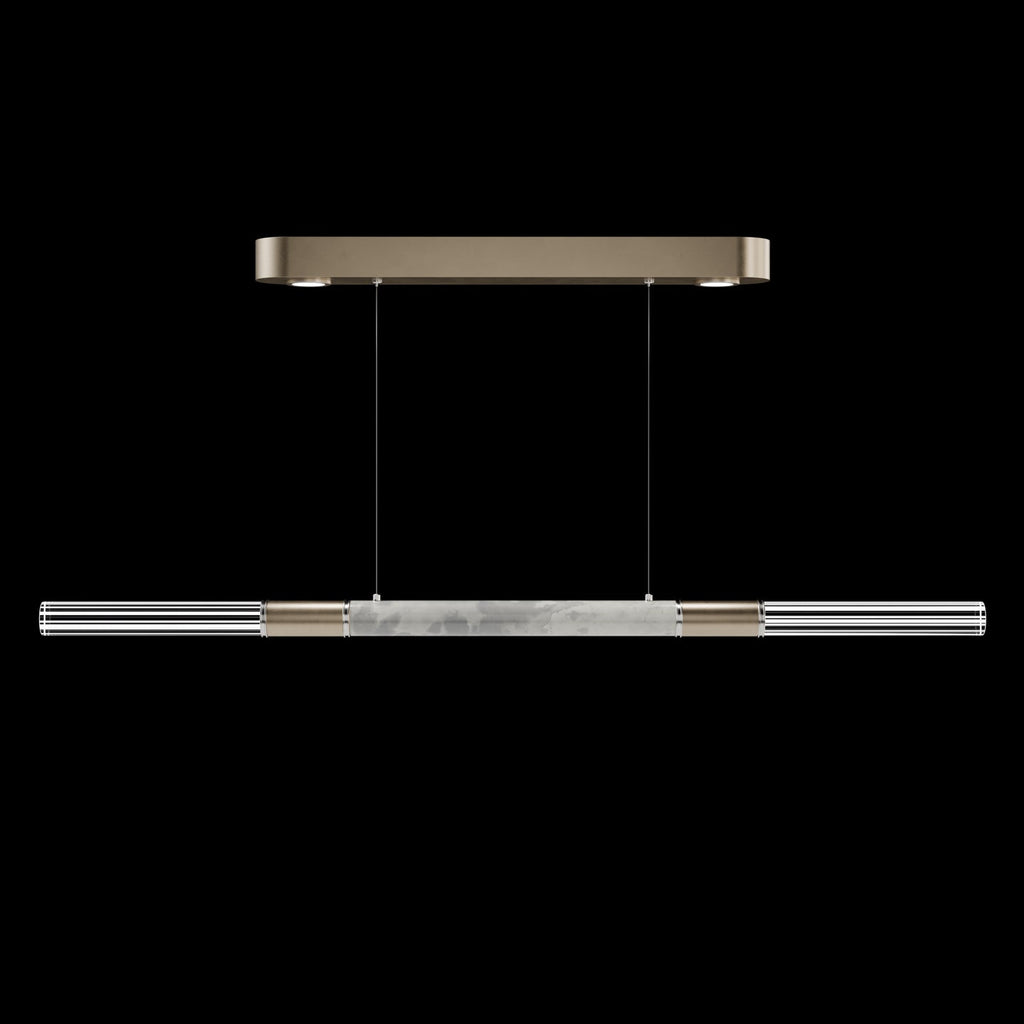 Dual-Illuminated 62-Inch Linear Pendant