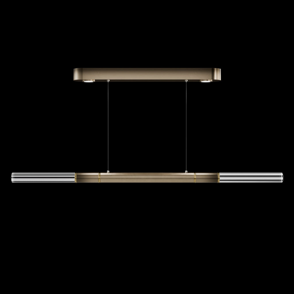 Dual-Illuminated 62-Inch Linear Pendant