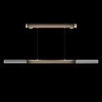 Dual-Illuminated 62-Inch Linear Pendant