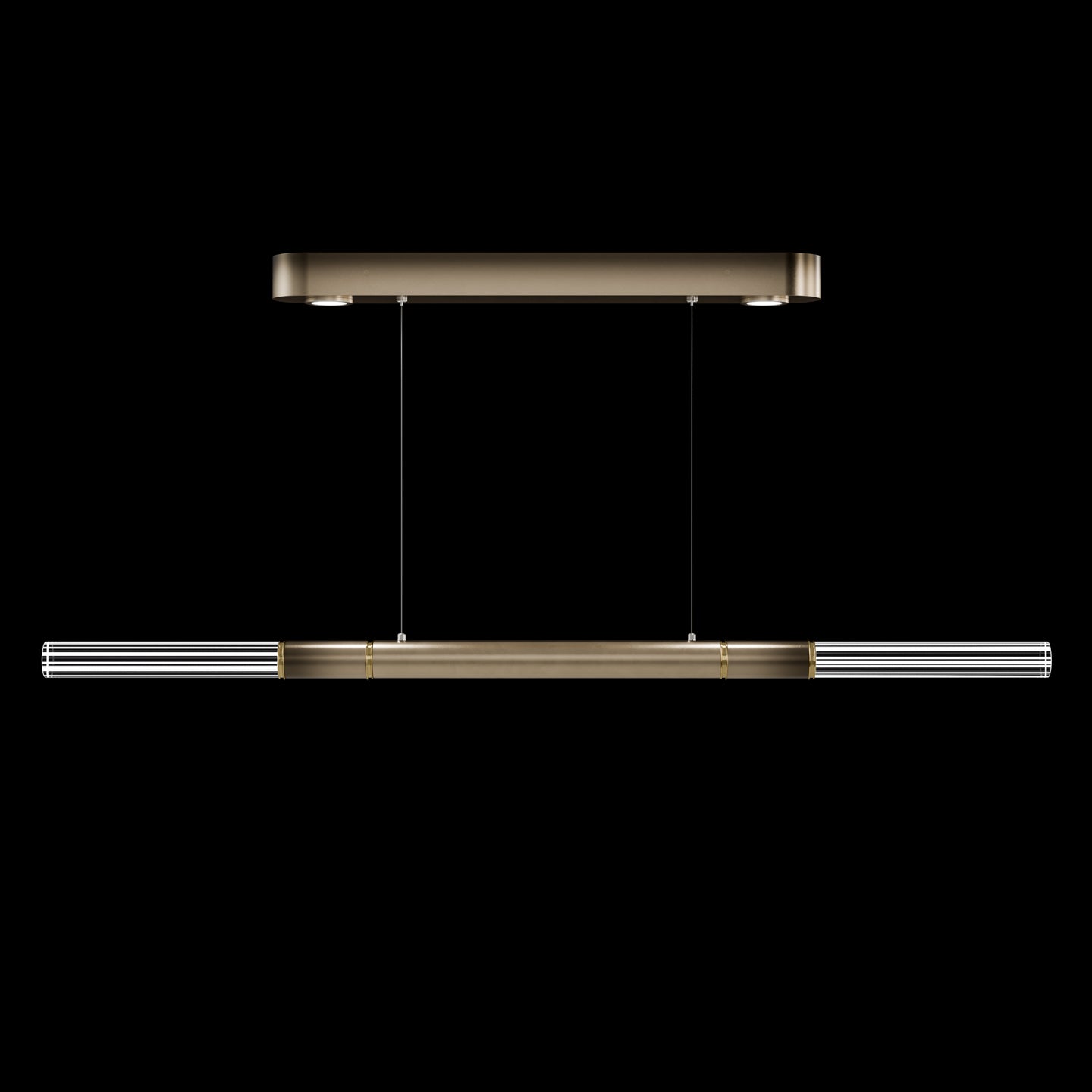 Dual-Illuminated 62-Inch Linear Pendant