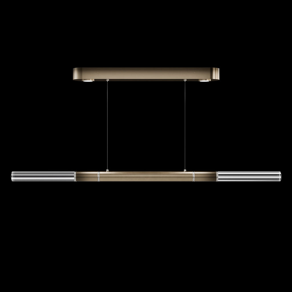 Dual-Illuminated 62-Inch Linear Pendant