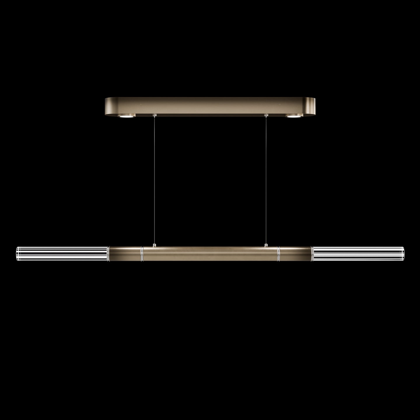 Dual-Illuminated 62-Inch Linear Pendant