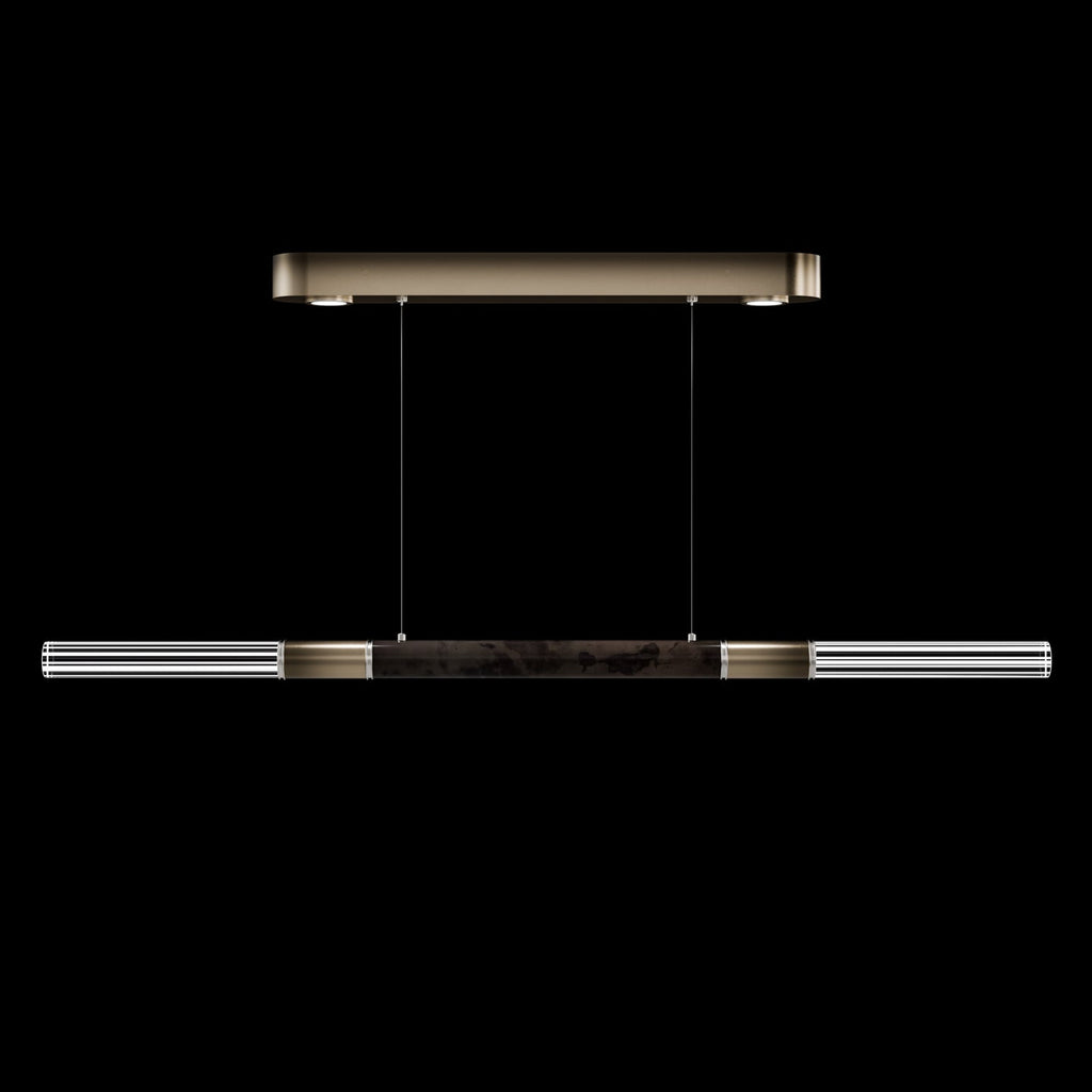 Dual-Illuminated 62-Inch Linear Pendant