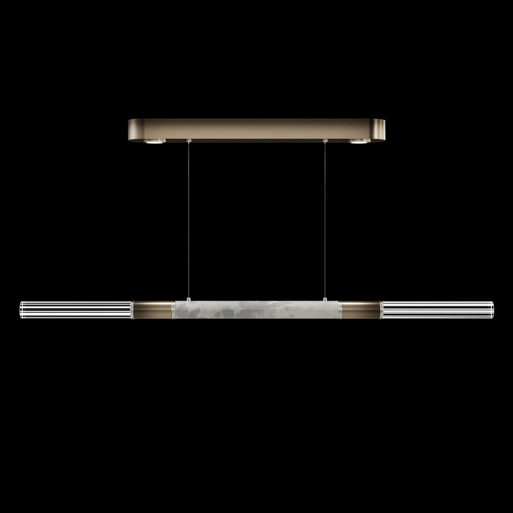 Dual-Illuminated 62-Inch Linear Pendant