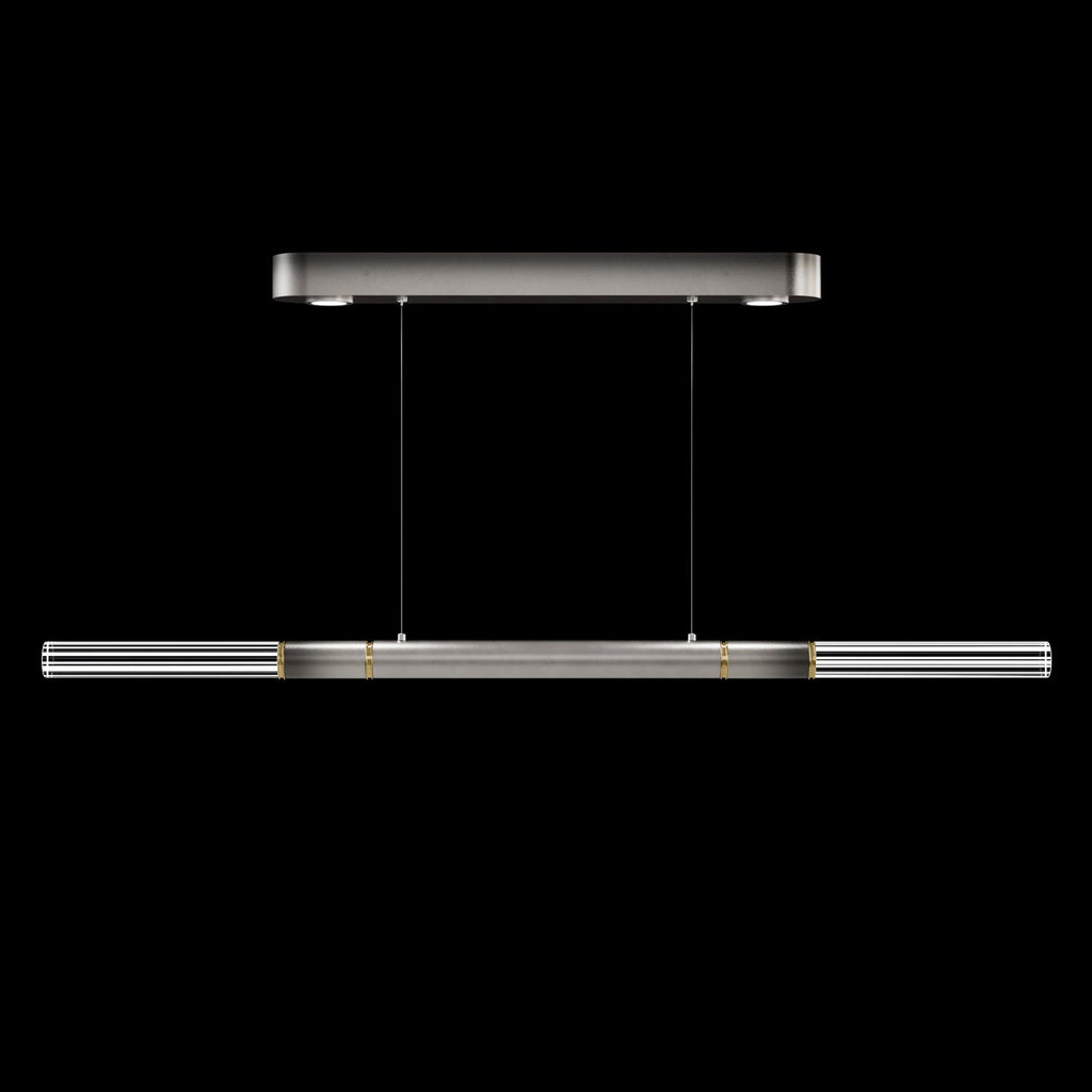 Dual-Illuminated 62-Inch Linear Pendant