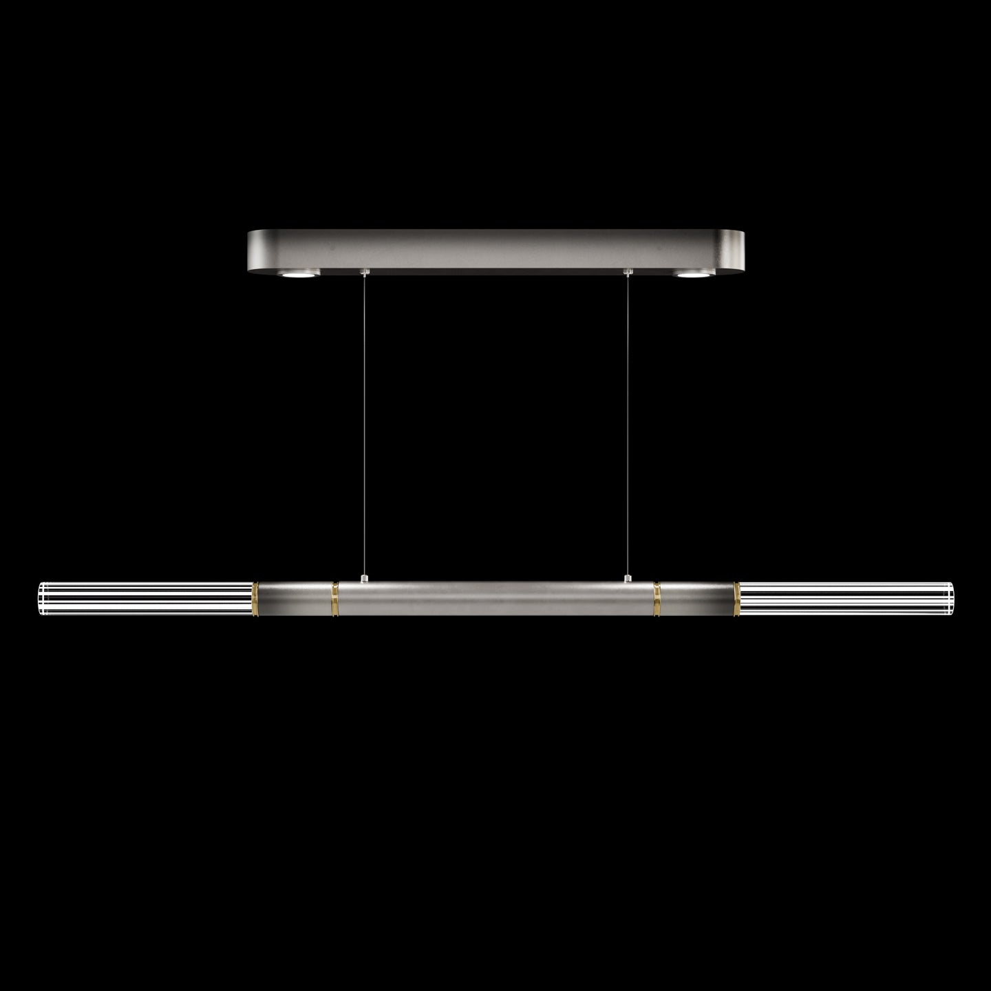 Dual-Illuminated 62-Inch Linear Pendant