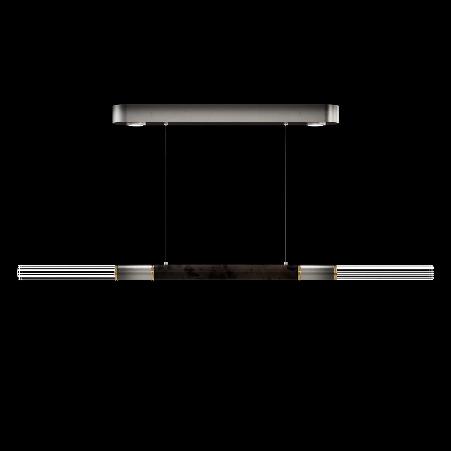 Dual-Illuminated 62-Inch Linear Pendant
