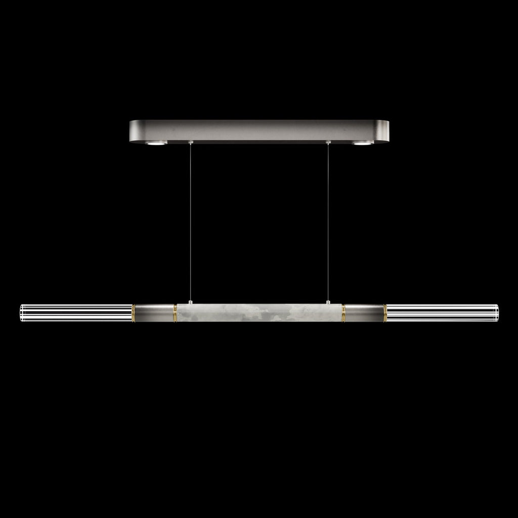 Dual-Illuminated 62-Inch Linear Pendant
