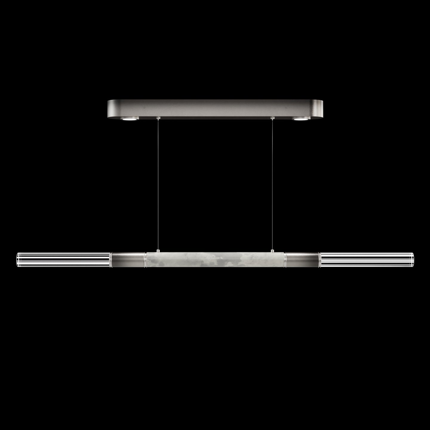 Dual-Illuminated 62-Inch Linear Pendant