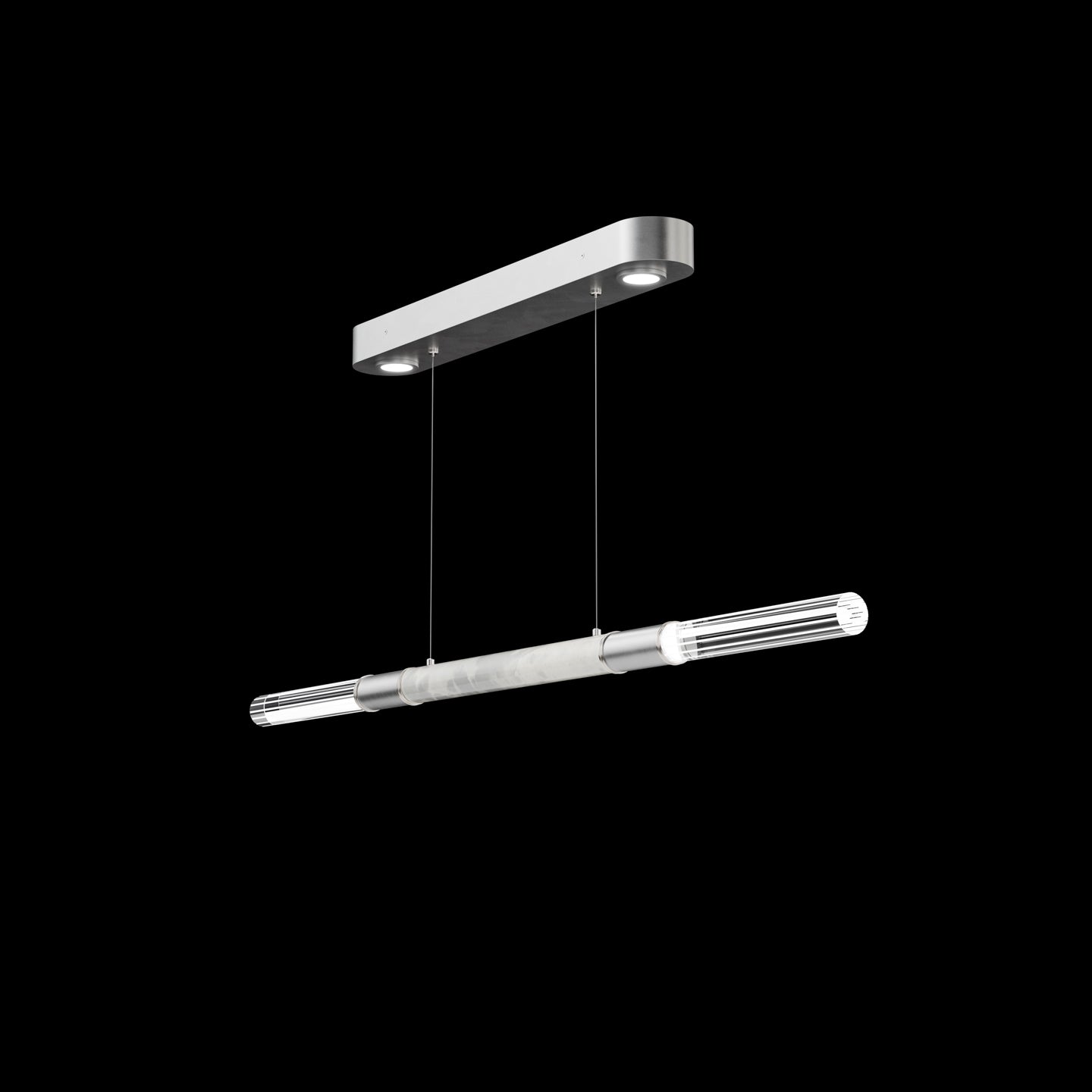 Dual-Illuminated 62-Inch Linear Pendant