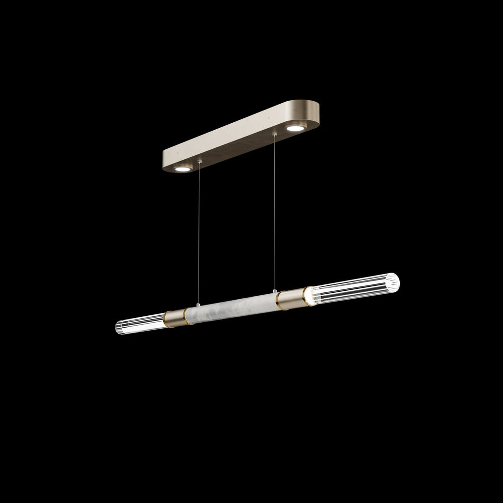 Dual-Illuminated 62-Inch Linear Pendant