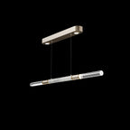 Dual-Illuminated 62-Inch Linear Pendant