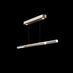 Dual-Illuminated 62-Inch Linear Pendant
