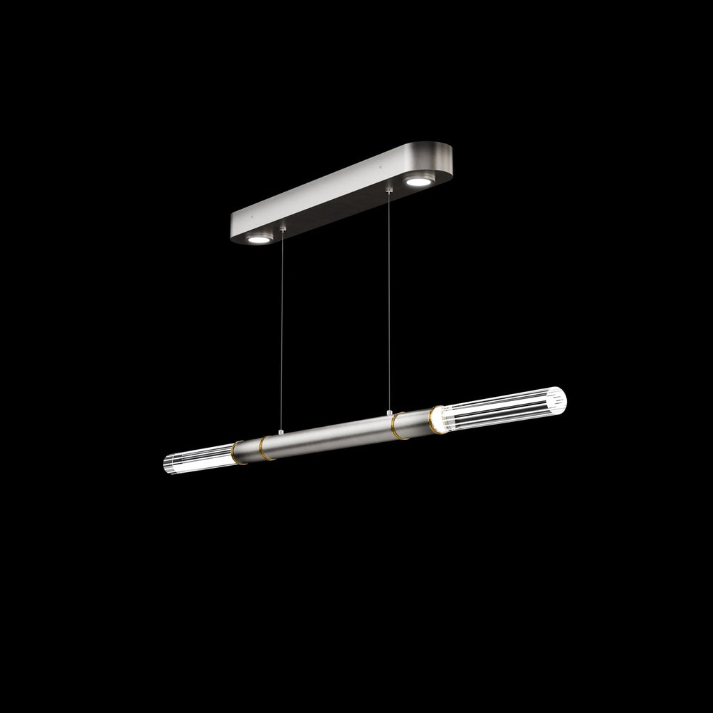 Dual-Illuminated 62-Inch Linear Pendant