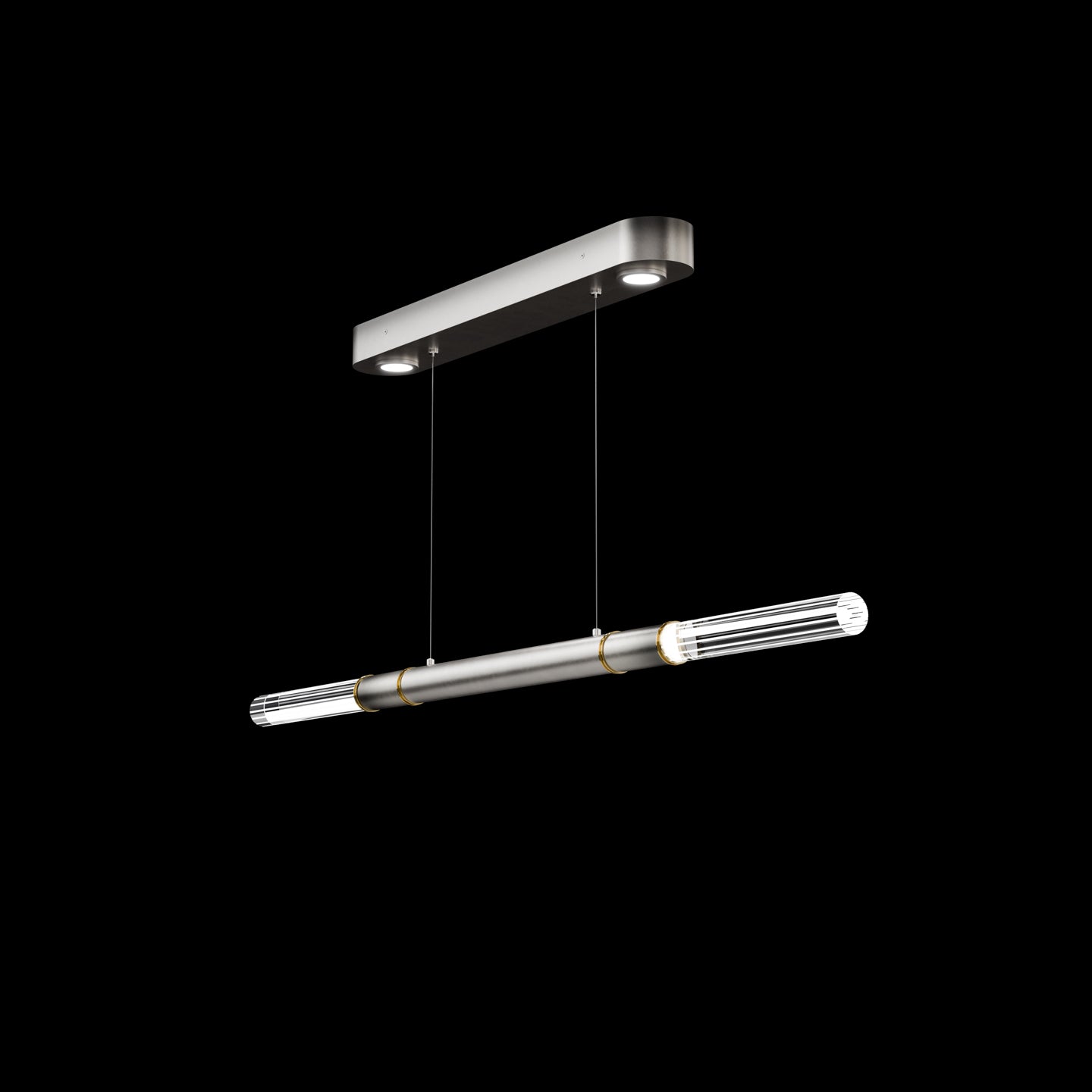 Dual-Illuminated 62-Inch Linear Pendant