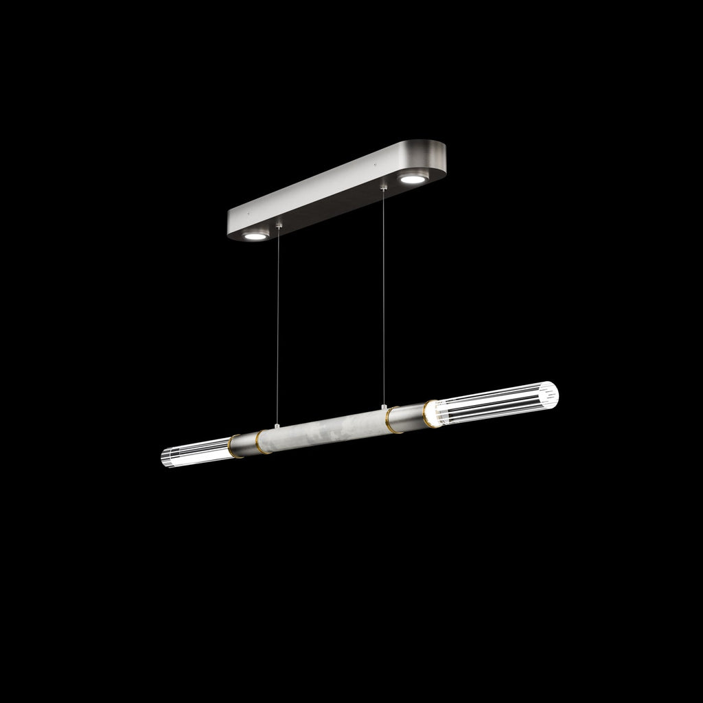 Dual-Illuminated 62-Inch Linear Pendant